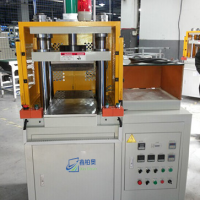 散熱管壓扁機，導熱管熱壓壓扁機，銅管熱壓壓扁機